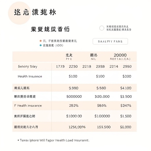 台灣勞健保與勞退金扣款詳細分解圖，顯示薪資單結構